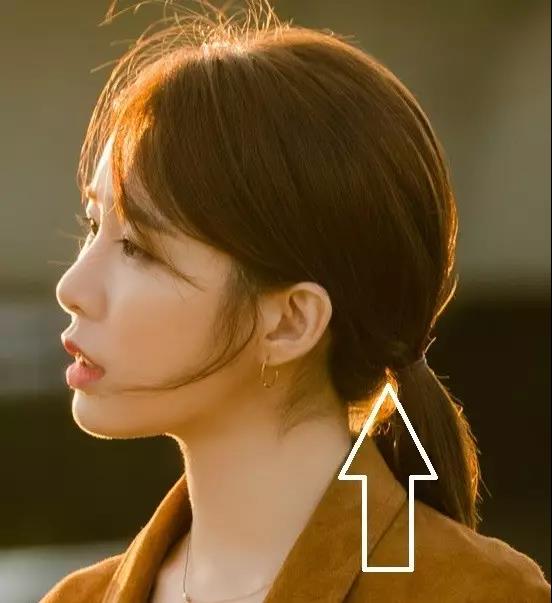 扎马尾后脑勺扁平简单,扎马尾前面扁平怎么弄