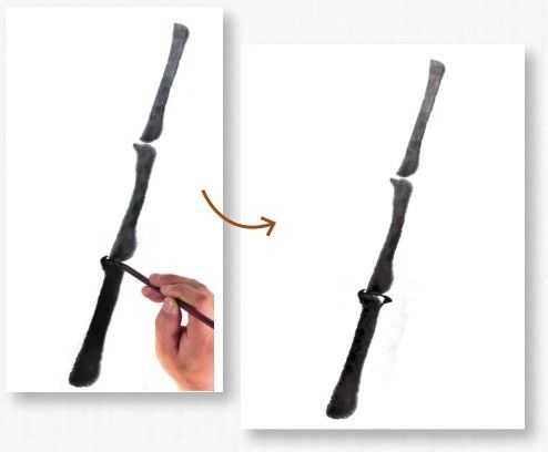 国画基础教程竹子的画法,竹子国画画法教程