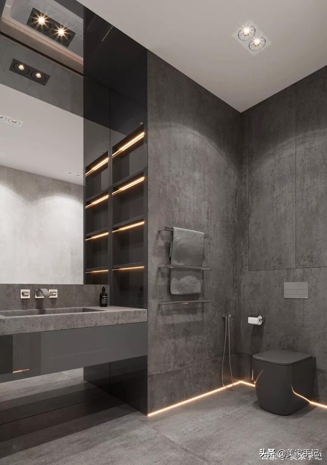 洗漱台布局风格推荐,洗漱台简约风格