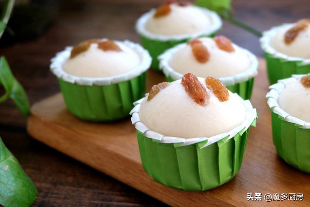 白糖米发糕蒸出来不发粘牙,商业米发糕为啥细腻不粘牙