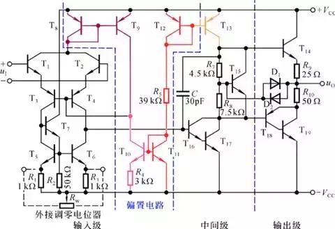 晶体管单级放大器实验原理,通俗易懂的放大器结构原理图