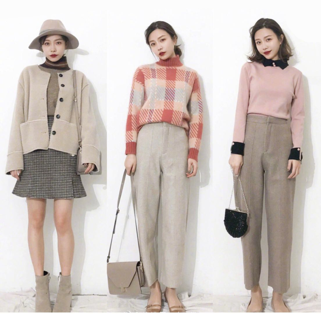 54套高颜值穿搭,54套时尚穿搭示范