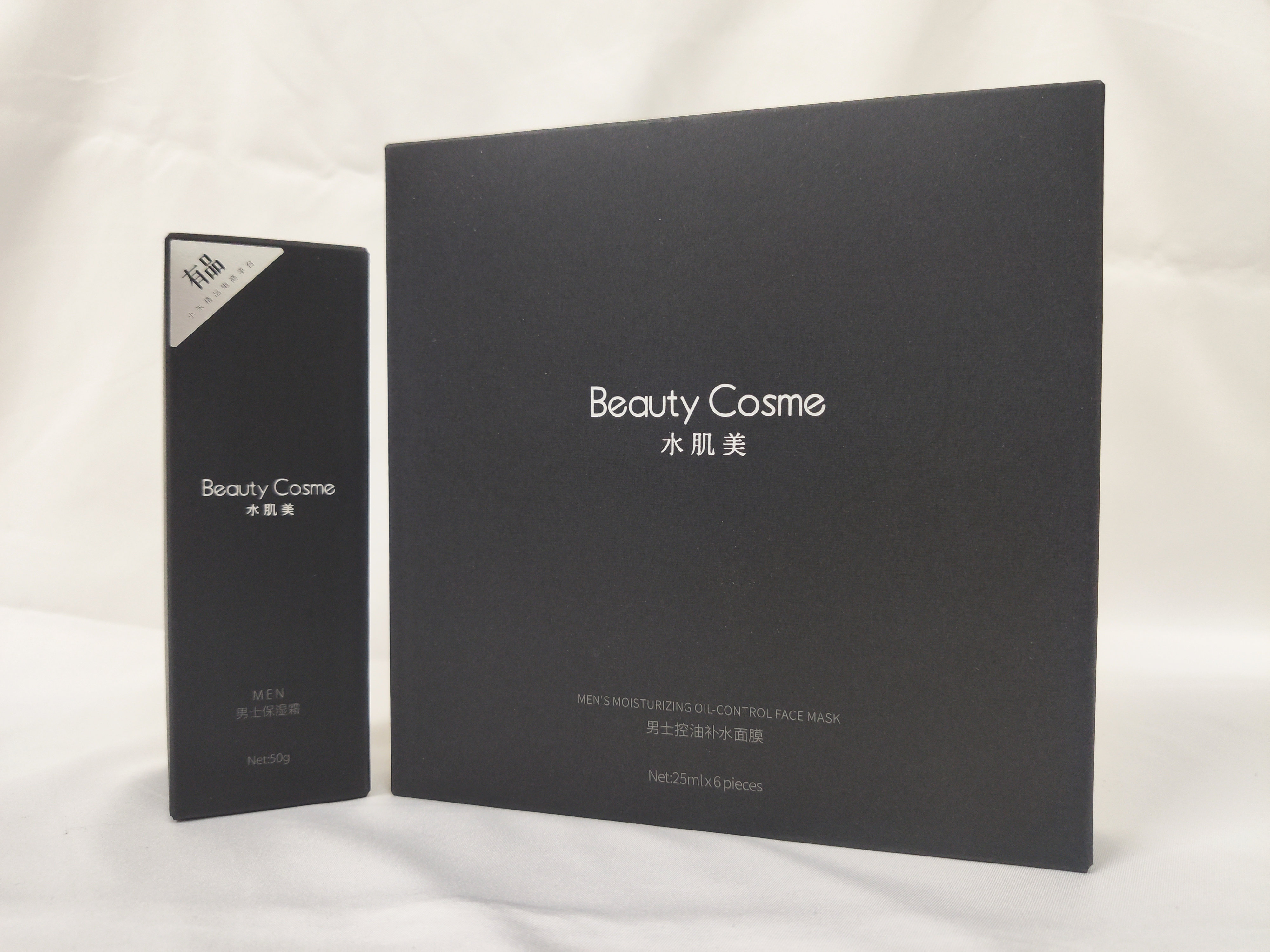 水美肌男士保湿霜,水肌美男士控油护肤套盒试用报告