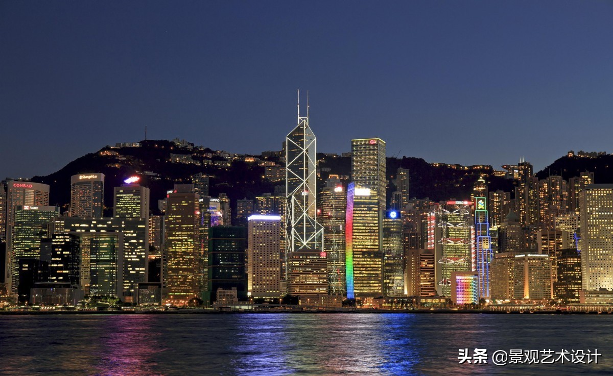 香港中银大厦观景图,香港中银大厦周围景观