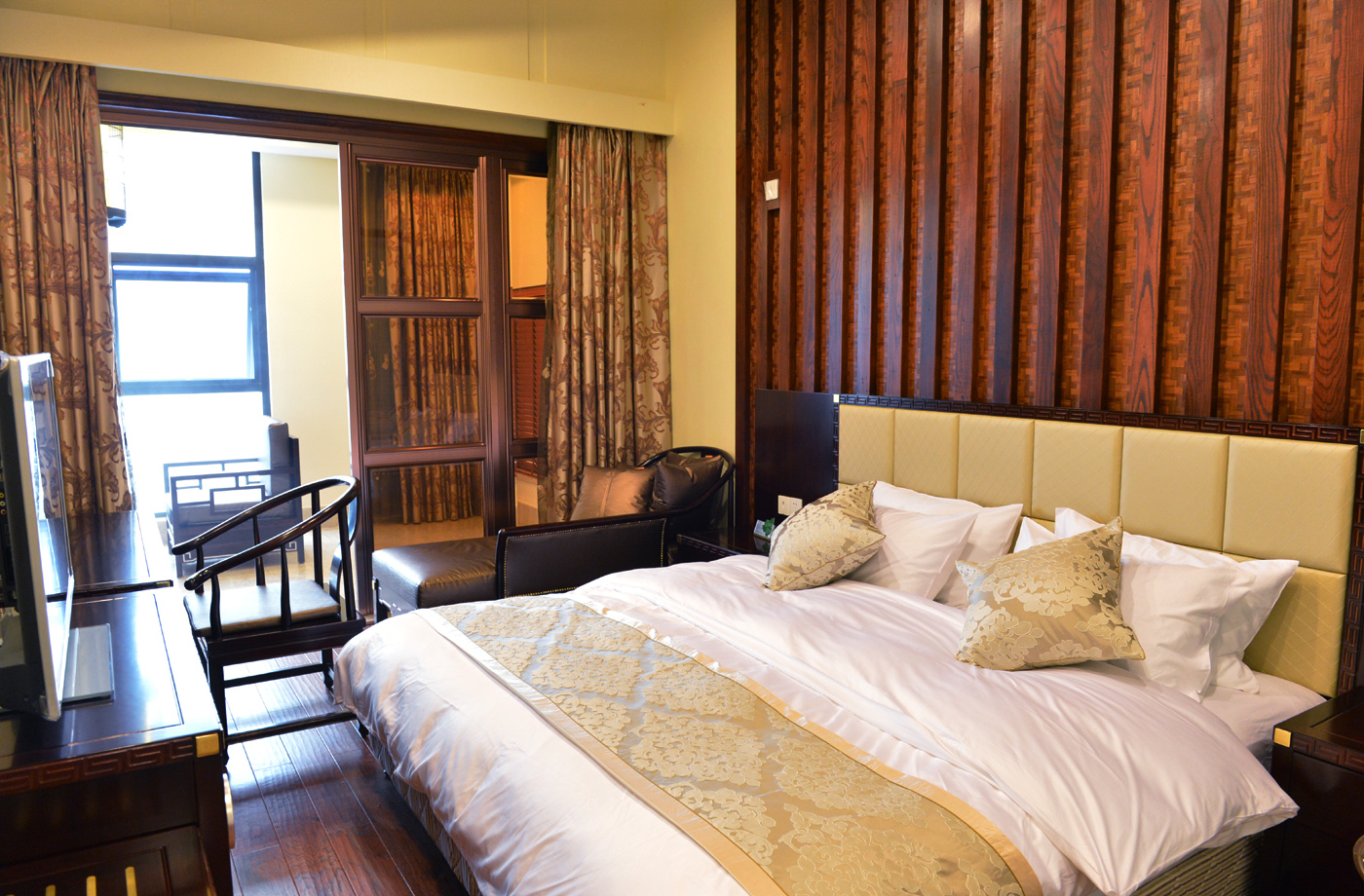 天柱山上面有酒店吗,普陀山上最美酒店