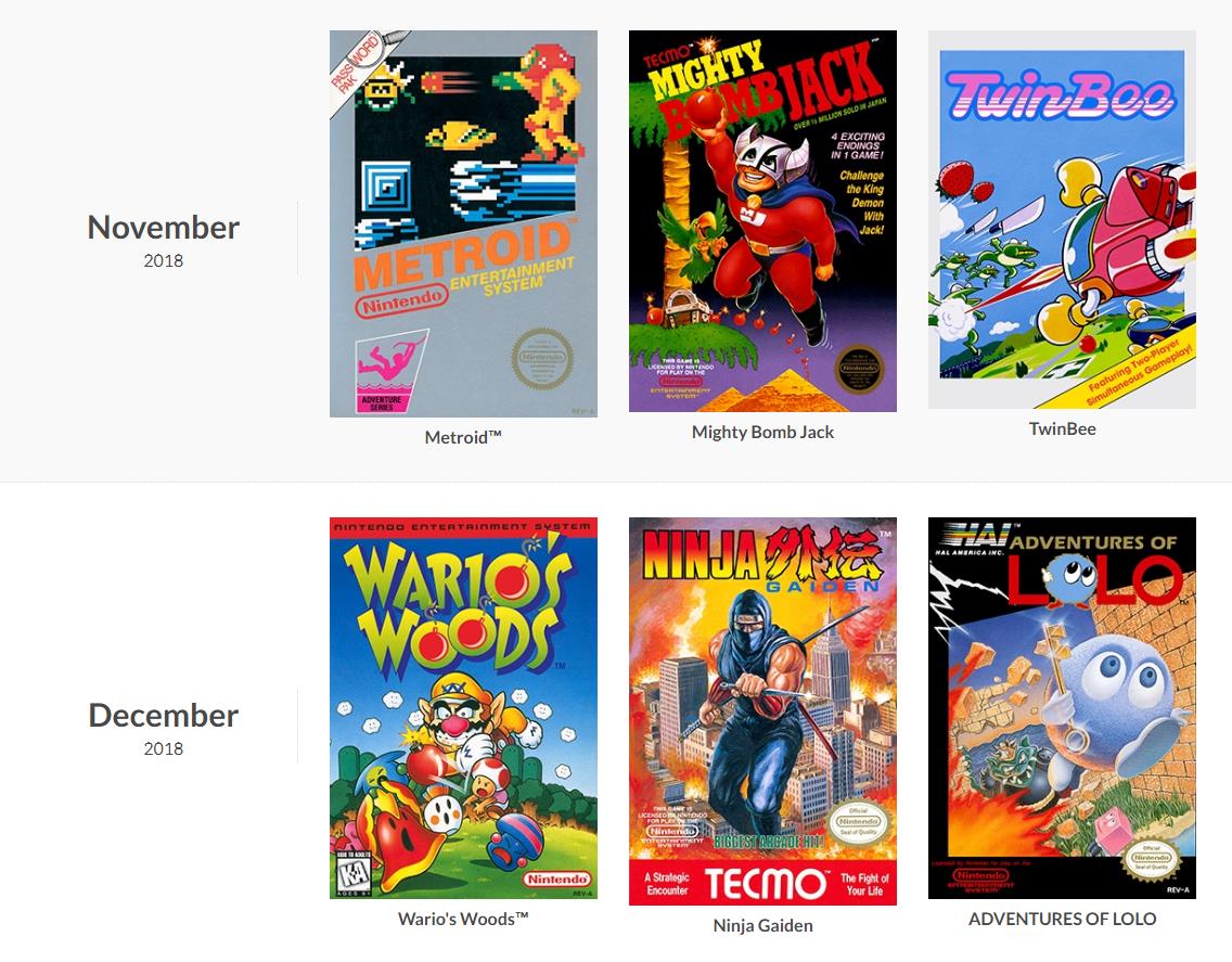 你们要的忍龙来了!任天堂公布全新一波SWITCH会员免费FC游戏