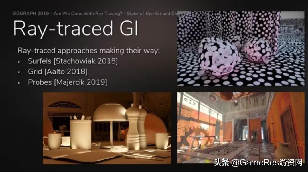 实时光线追踪技术动画对比 (地铁逃离将采用实时光线追踪技术)