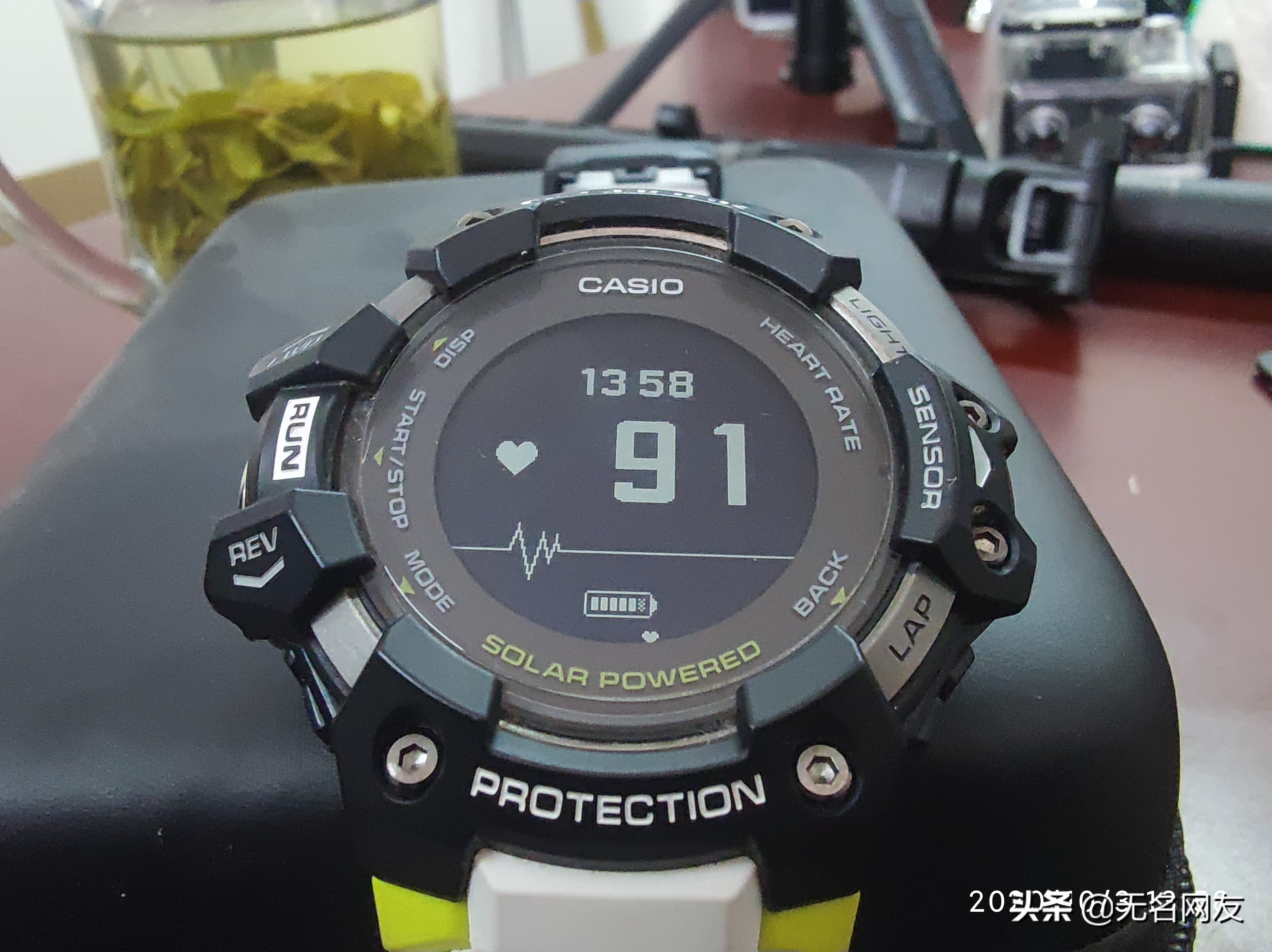 卡西欧GBD-H1000支持心率和GPS的智能手表使用报告