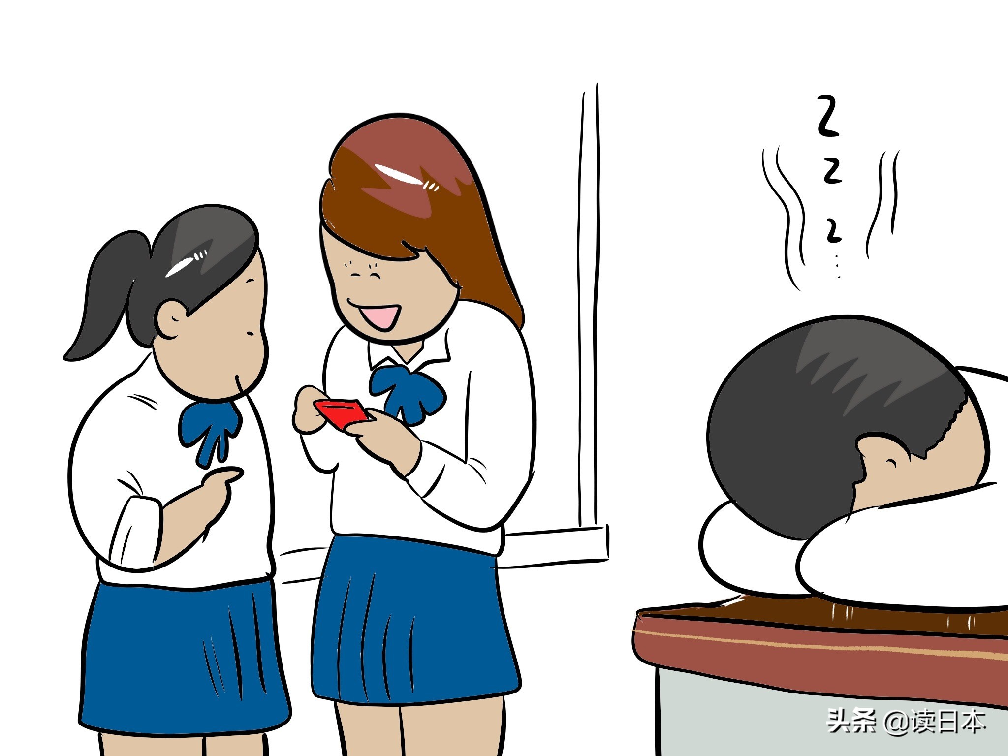 中日高等教育对比,中日高中生对比