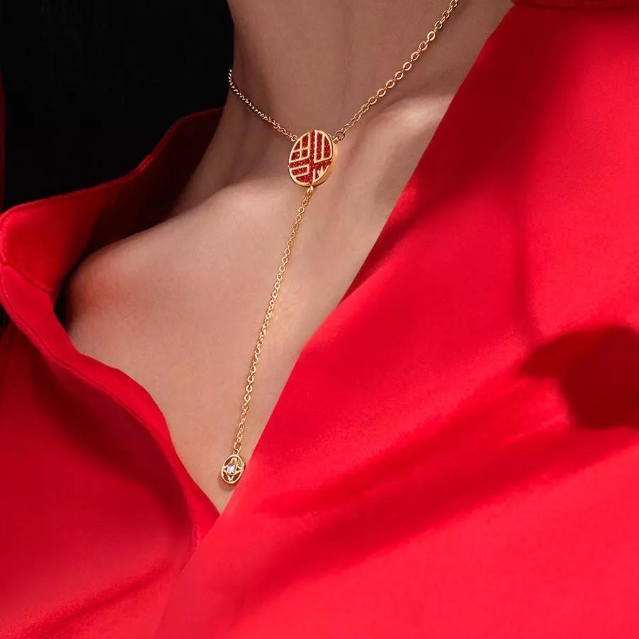 施华洛世奇故宫新年款,施华洛世奇故宫联名福字