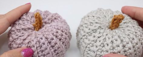 南瓜钩织法图文教程,南瓜的钩织全教程