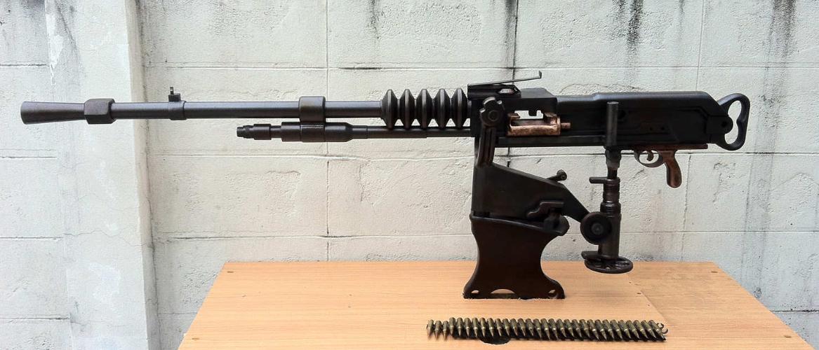 法国哈奇开斯重机枪的原理,1914哈奇开斯重机枪