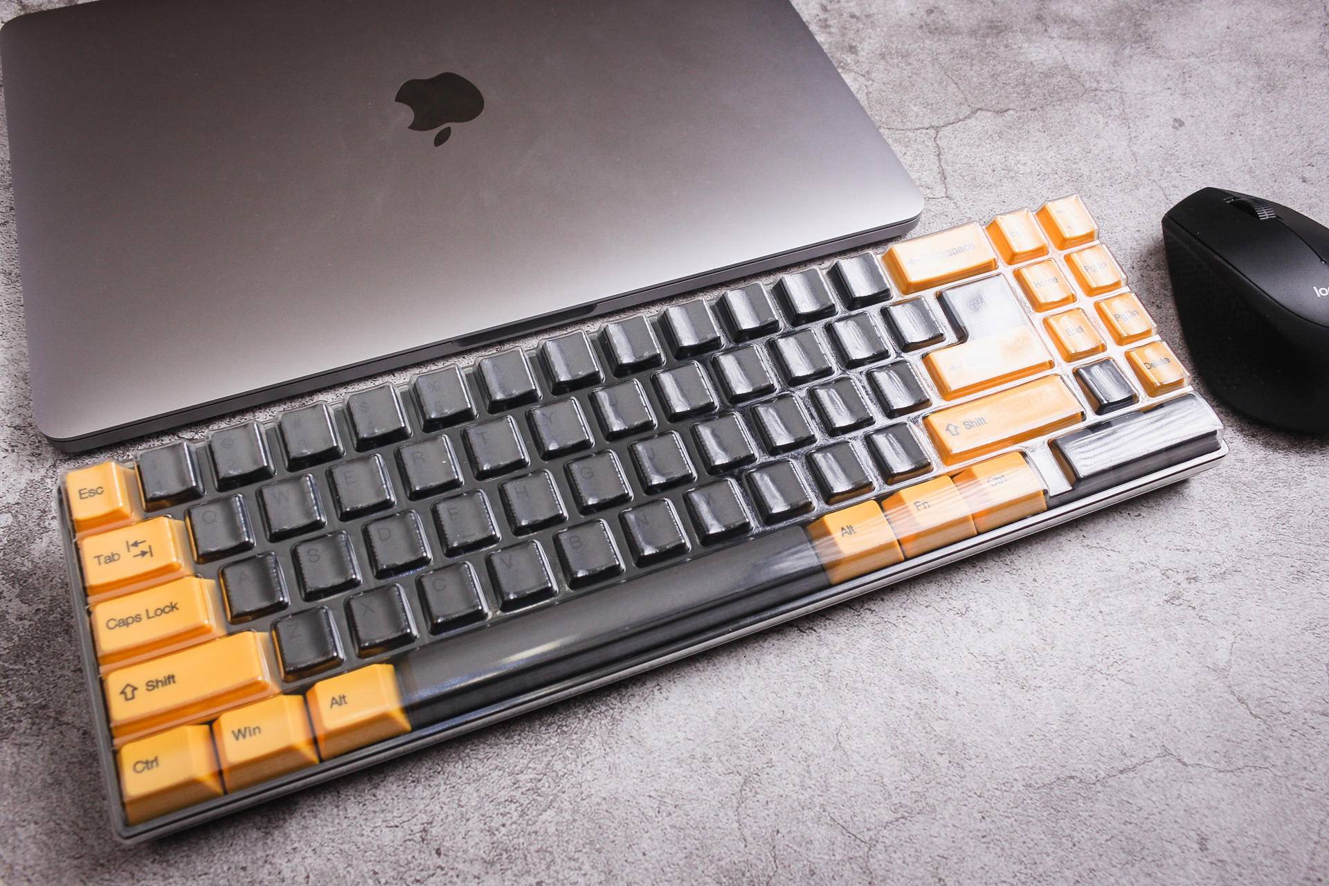 高斯机械rgb键盘测评,高斯alt71双模迷你机械键盘