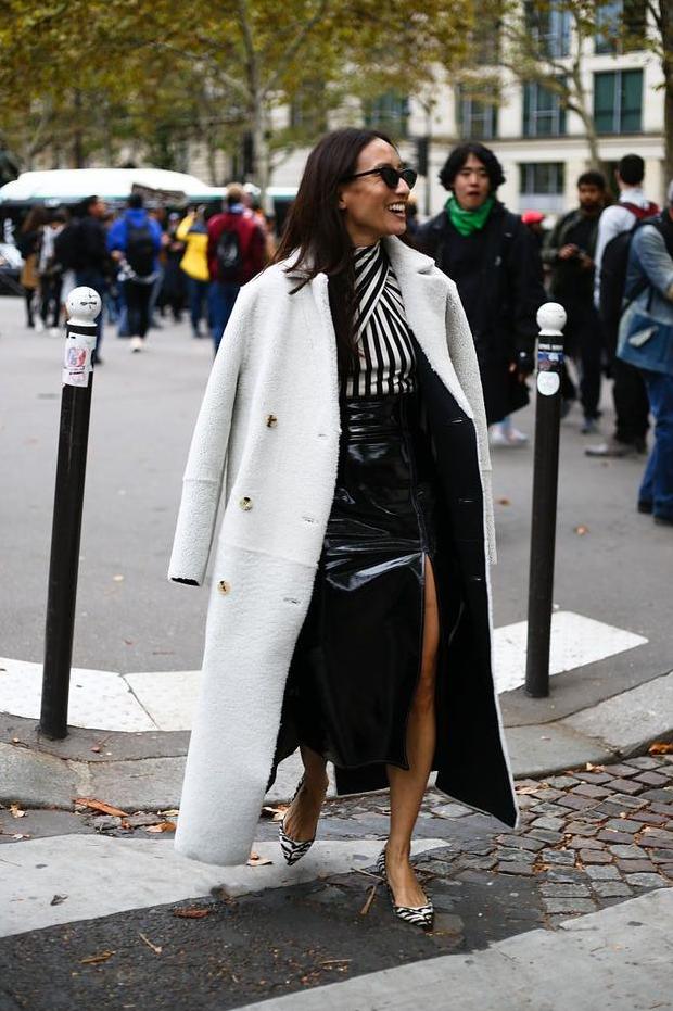 大衣穿出时髦高级感,呢子大衣穿出休闲感