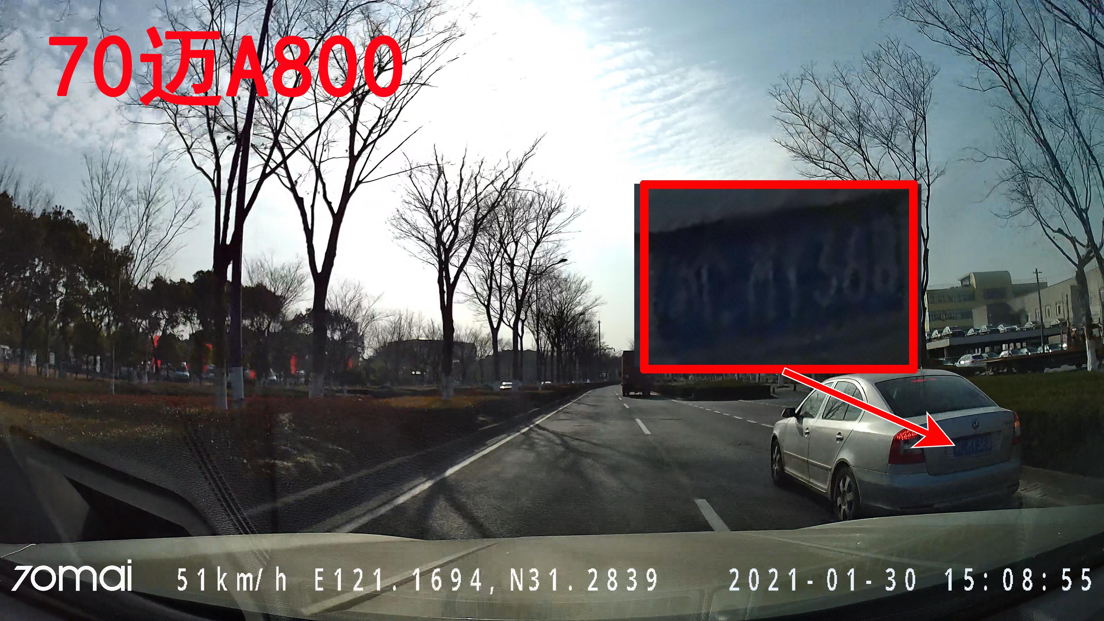 蕾橙测评实拍验证6款热门4K行车记录仪到底能不能拍清楚车牌？