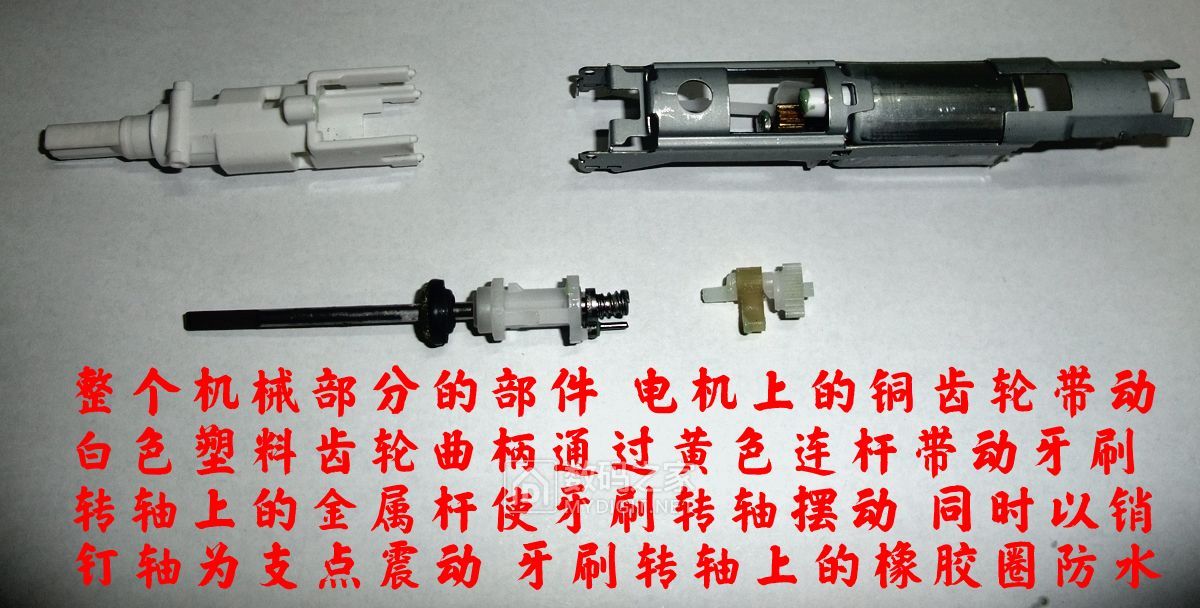 松下和飞利浦儿童电动牙刷,欧乐b和飞利浦电动牙刷拆机