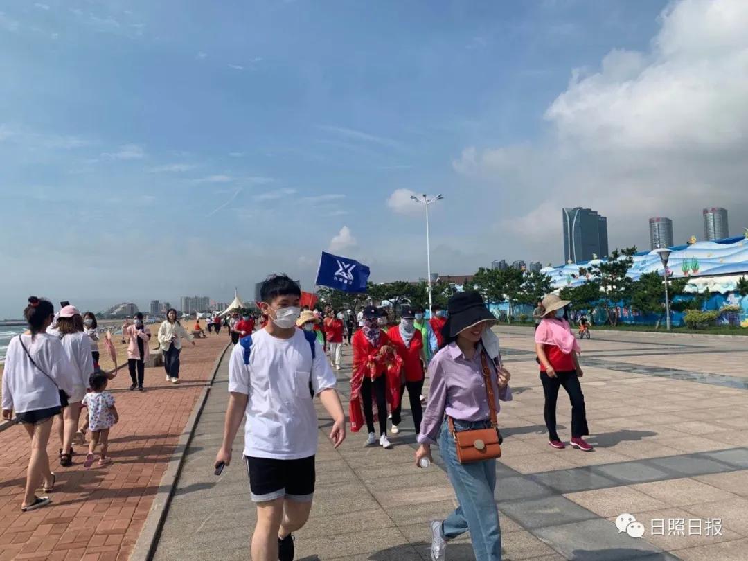 日照春潮涌动活力迸发,日照阳光海岸绿道骑行赛