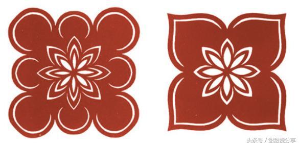 折叠对称剪纸图案大全,折叠剪纸技法