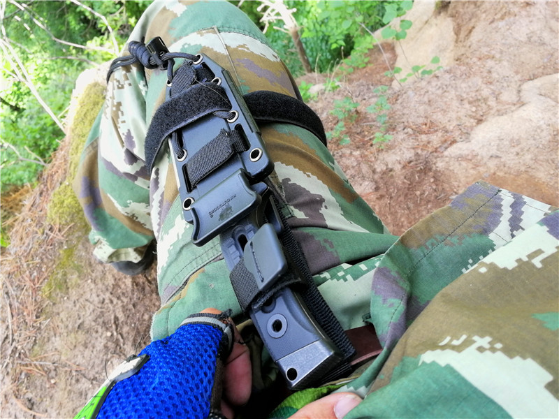 汉道洛克x生存刀暴力测试,户外生存实用工具推荐