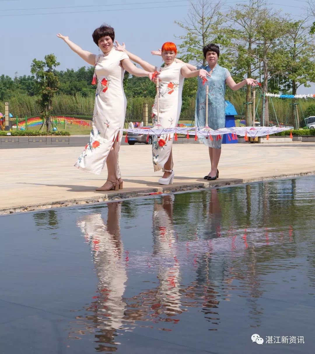 惊艳全国、破世界纪录!455名旗袍佳丽云集湛江遂溪玥珑湖