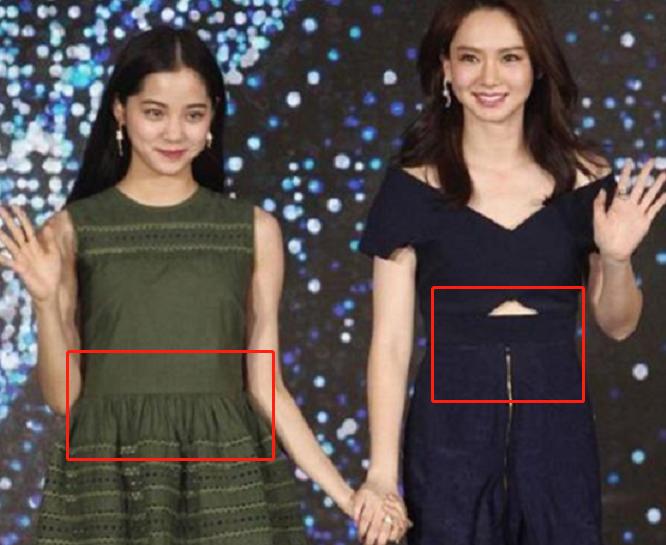 欧阳娜娜和戚薇出席活动，站姿暴露：“少女胯”和“妇女胯”差别