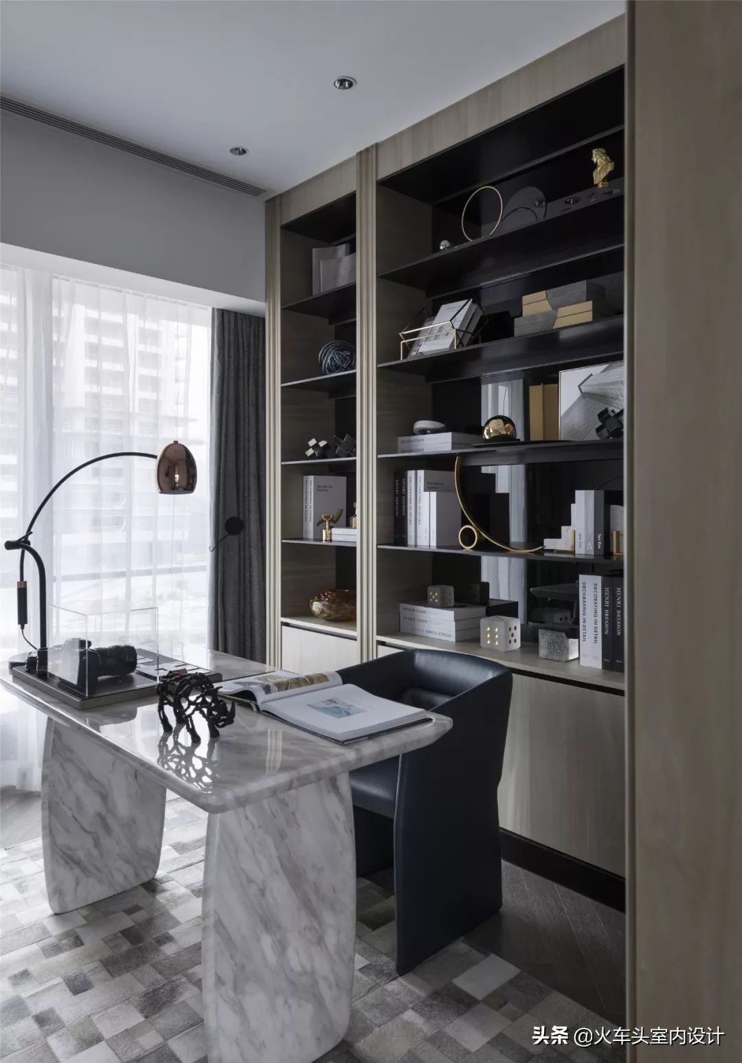 意式顶级轻奢风样板房,意式轻奢样板间