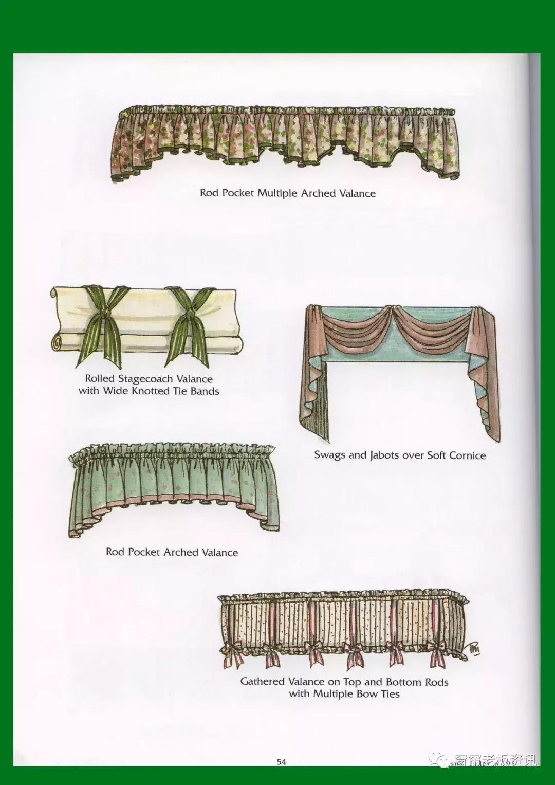 稍微复杂好看的窗帘帘头,好看又简单的窗帘帘头制作