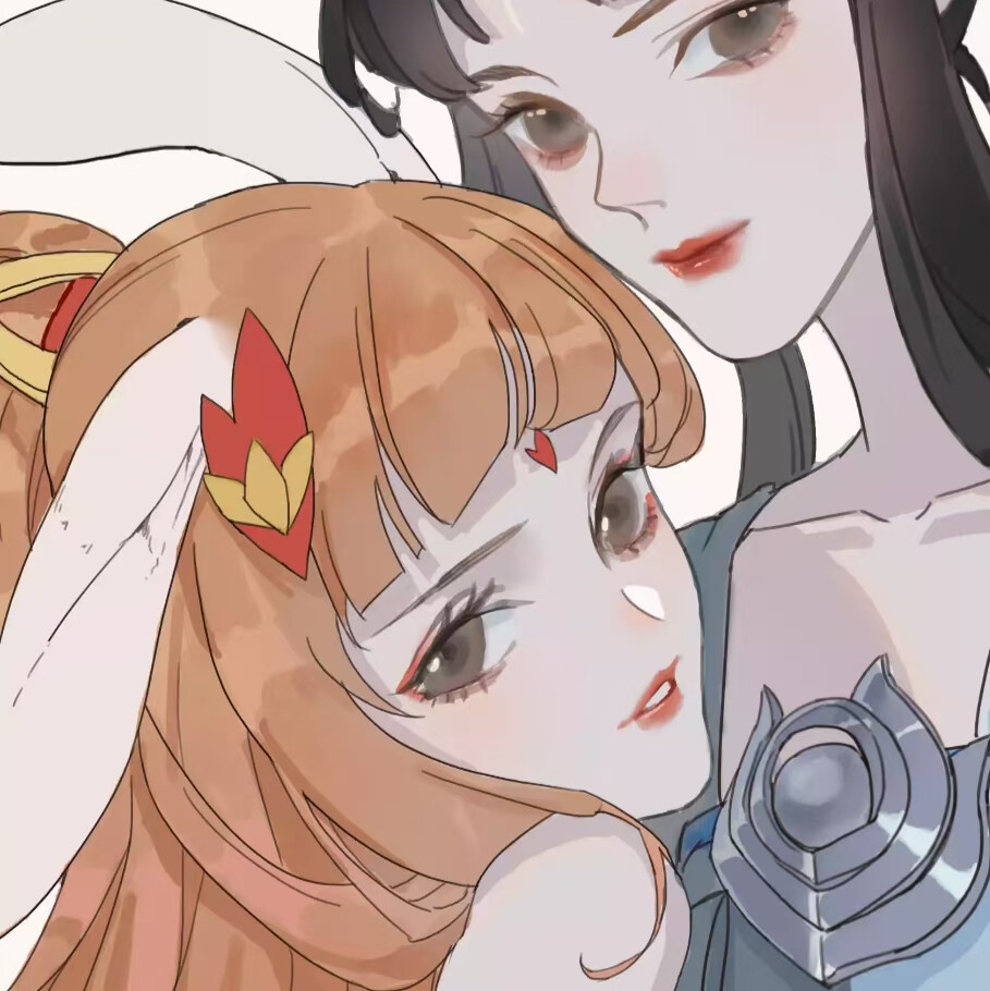 是闺头又是情头的王者头像三人,王者荣耀姐妹头像3人高级