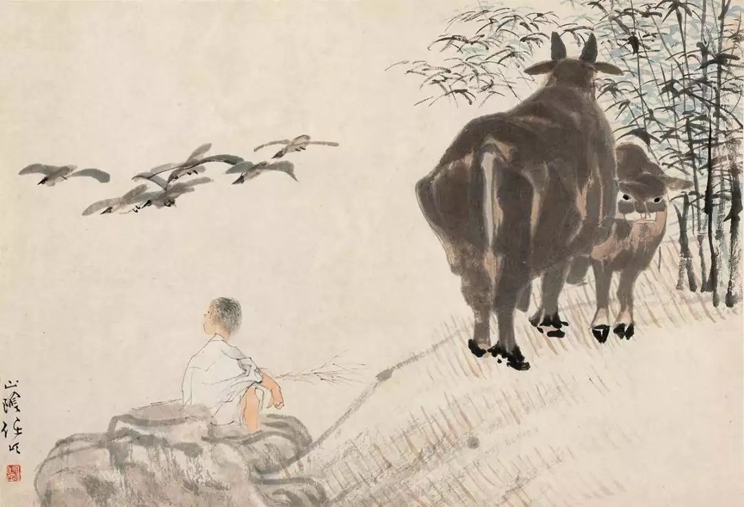 任伯年的经典高清花鸟画作品 (任伯年人物画高清图)