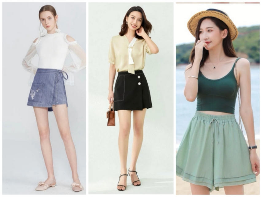 夏日瑜伽裙裤,夏日主打显瘦百搭裙裤