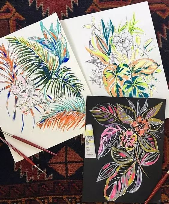 LizCasellaStudio——手绘转印设计工作室作品欣赏