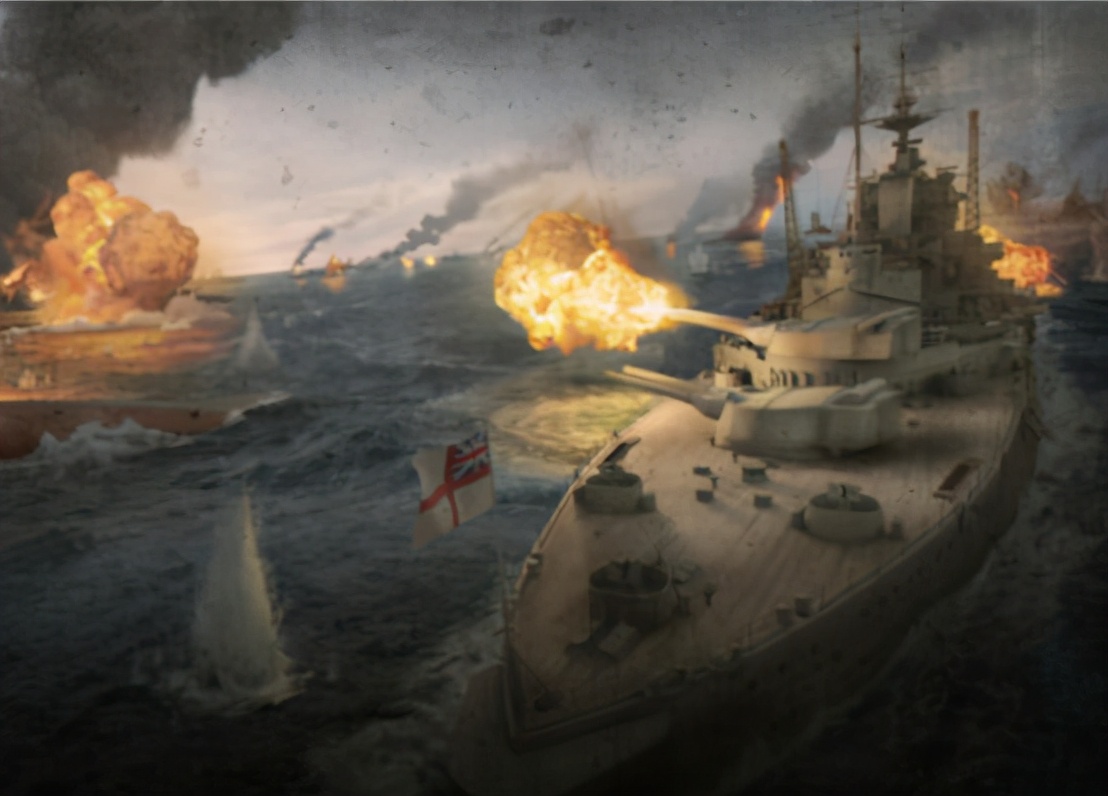 巨舰大炮时代的最后巅峰,日德兰大海战大炮巨舰