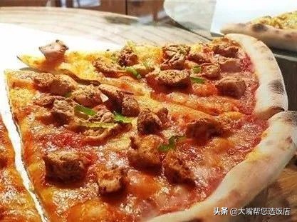 #吃遍大连#披萨的诱惑!一个蕴藏着芝士力量的神物