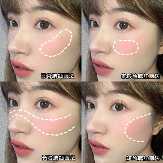 淡妆化妆步骤初学者腮红,化妆步骤初学者淡妆画眉