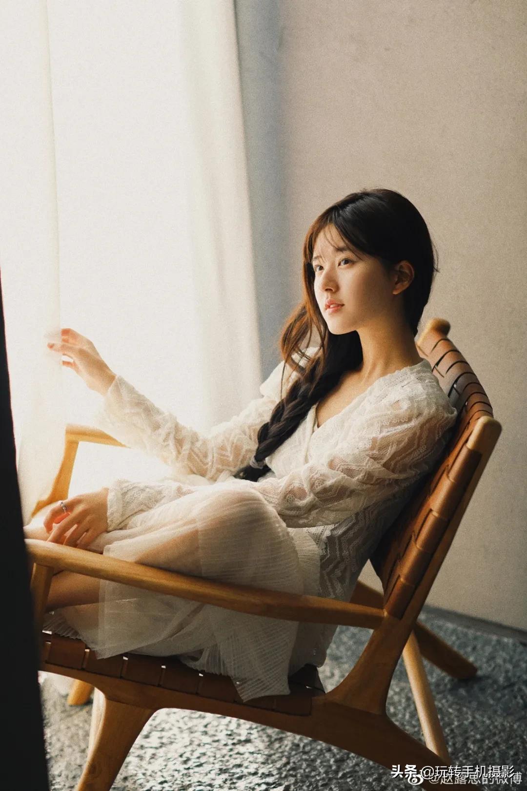 跟着赵露思学发抖音,和赵露思学拍照姿势