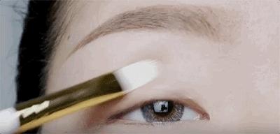 单眼皮内双眼妆教程不贴双眼皮,内双贴双眼皮高级美妆教程