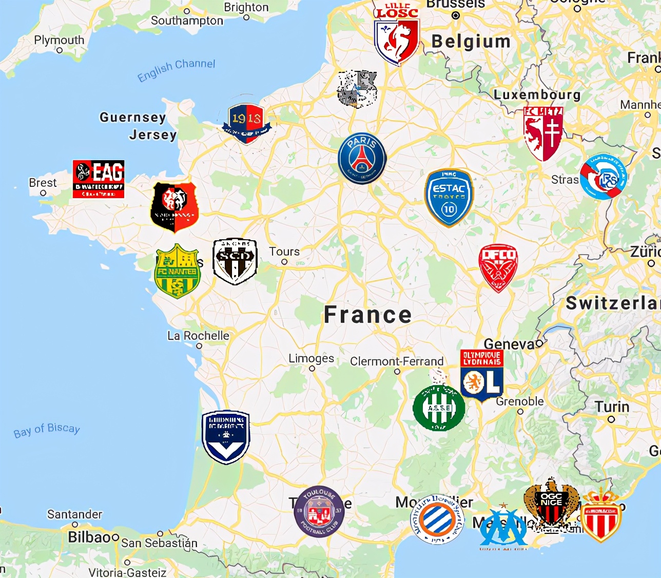 足球精彩比赛西班牙国家德比,法国历届顶级足球联赛名单