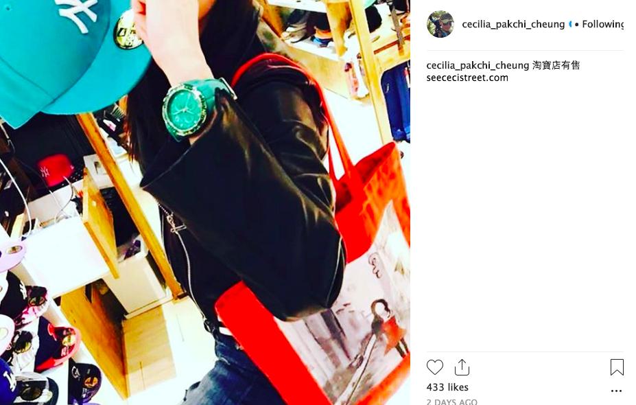 张柏芝ins全部照片,张柏芝自创手表品牌