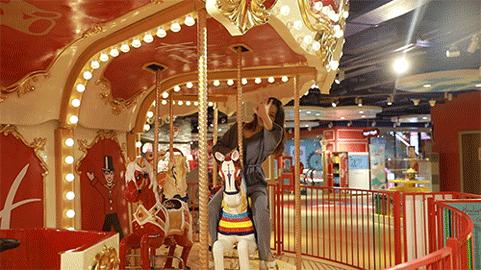 西湖边的游乐场,杭州玩具王国儿童乐园