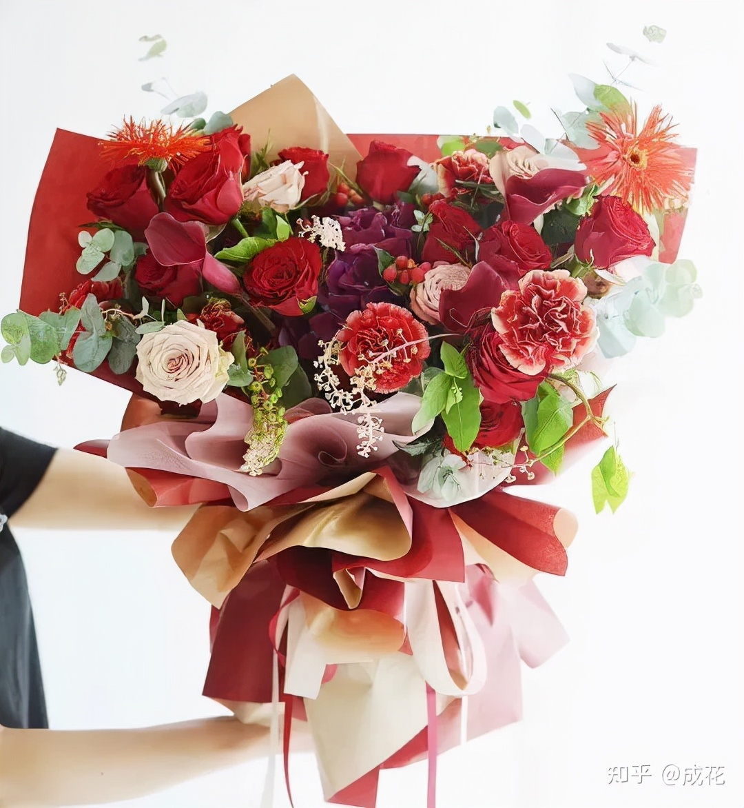 卖花包装纸选什么颜色,新手开花店怎么选择包装纸