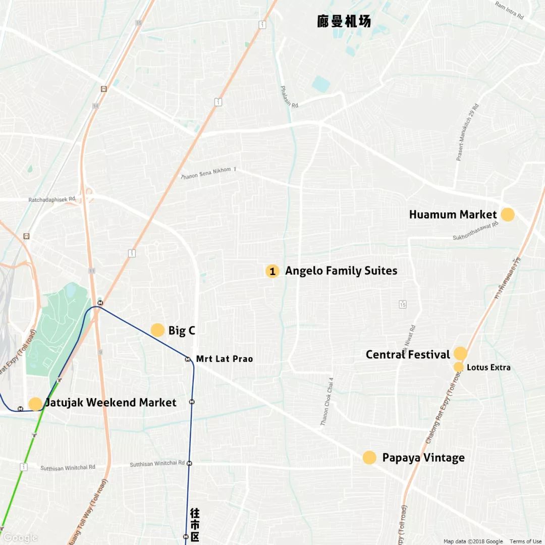 曼谷|居民区的典藏民宿，花样是真的多