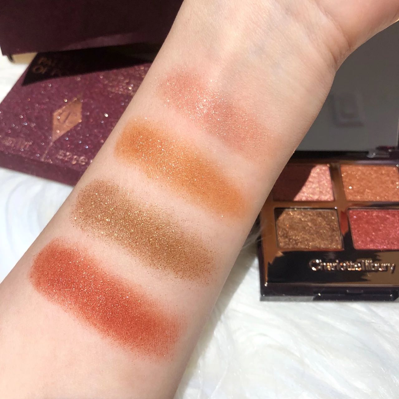 tf28号眼影delacreme绵密拿铁,tfinsolentrose眼影