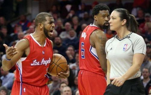 nba最美女裁判小托马斯,nba女裁判小托马斯