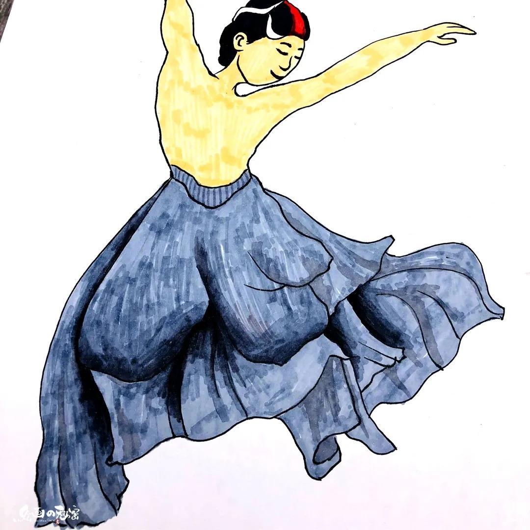 白描仙鹤舞动高清图片大全,舞动仙鹤萌新