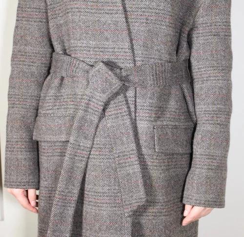 大衣腰带显瘦,大衣腰带的7种系法简单