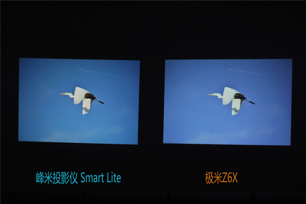 小米投影仪1代对比峰米smart,小米全色激光投影对比极米