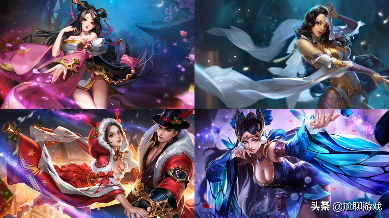 王者荣耀89款老版英雄海报汇总：回顾最原始的“玉女”与“糙汉”