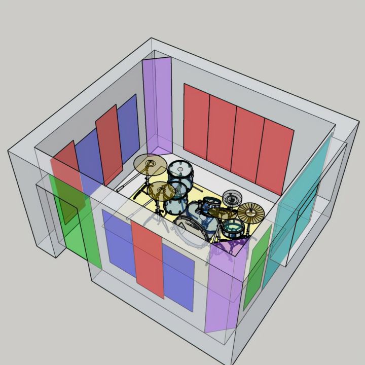 鼓室怎么装修,练鼓房怎么装修不会吵到楼上楼下