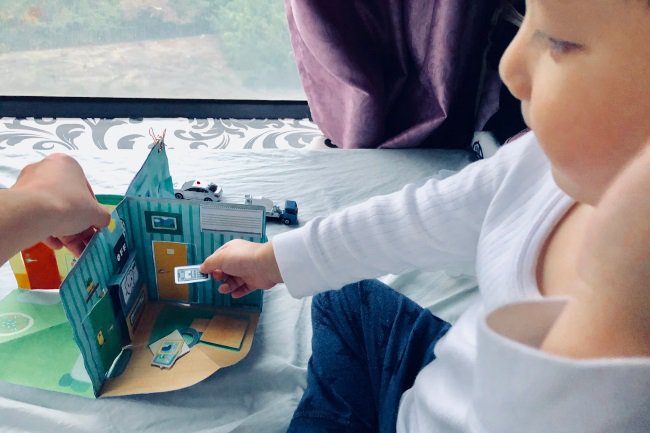 手工折立体房子,纸折立体房子