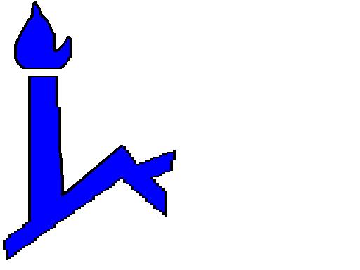 大学校徽三角形,大学校徽蓝白